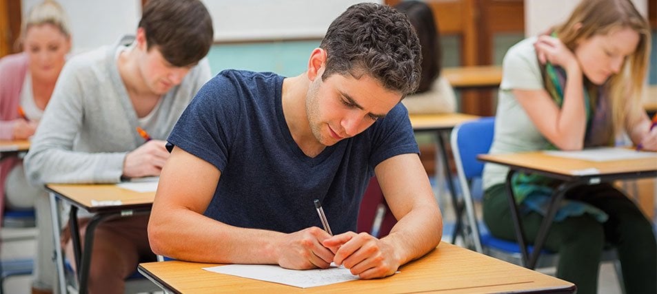 students in a classroom