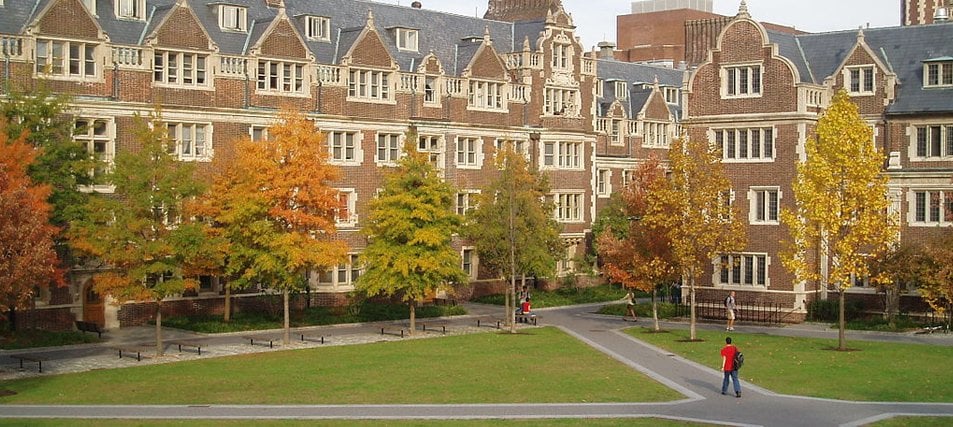 college campus buildings