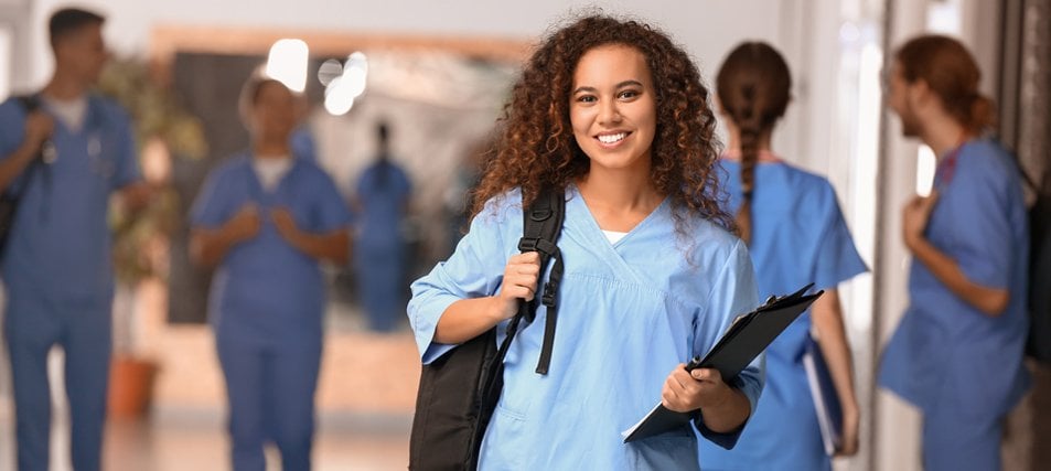 female student nurse